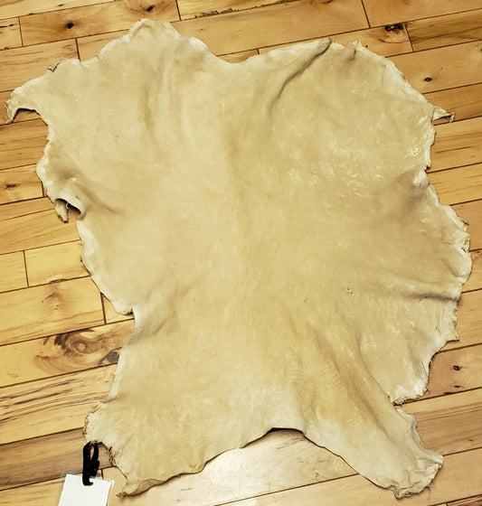 Brain tanned buckskin - various sizes available