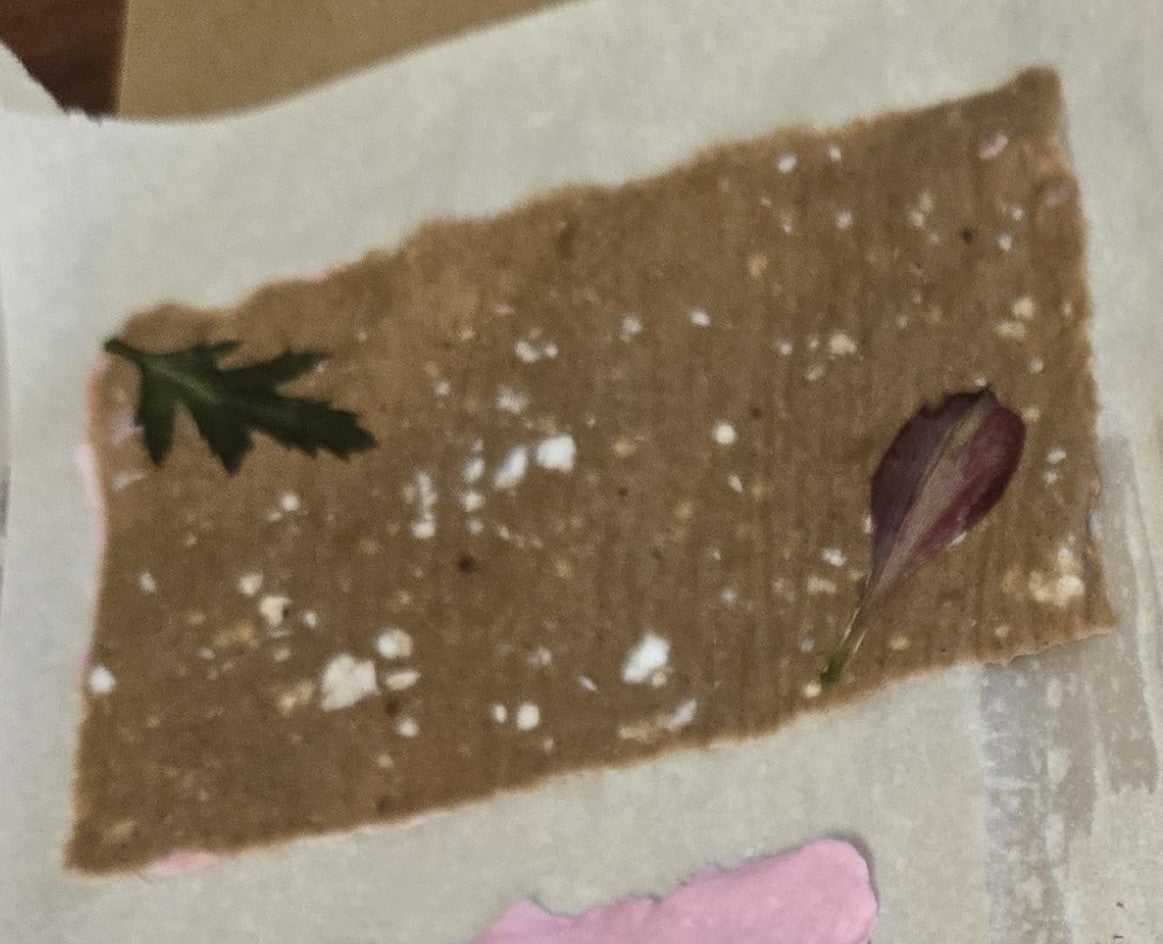 Handmade paper making class at Mountain Readiness Expo - May 2, 2025 in Harmony, NC