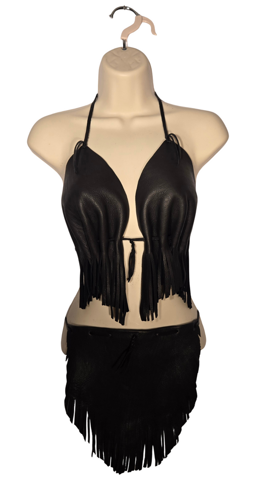 Petite Buckskin Bedroom Bikini: Soft, Supple, and Seductive